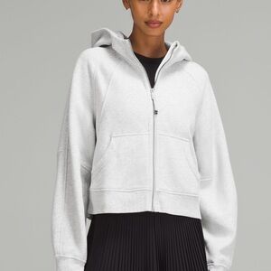 Lululemon Scuba Oversized Gray Full Zip Hoodie